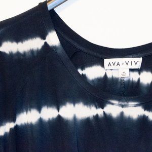 Ava & Viv Tie Dye Shirt 4X